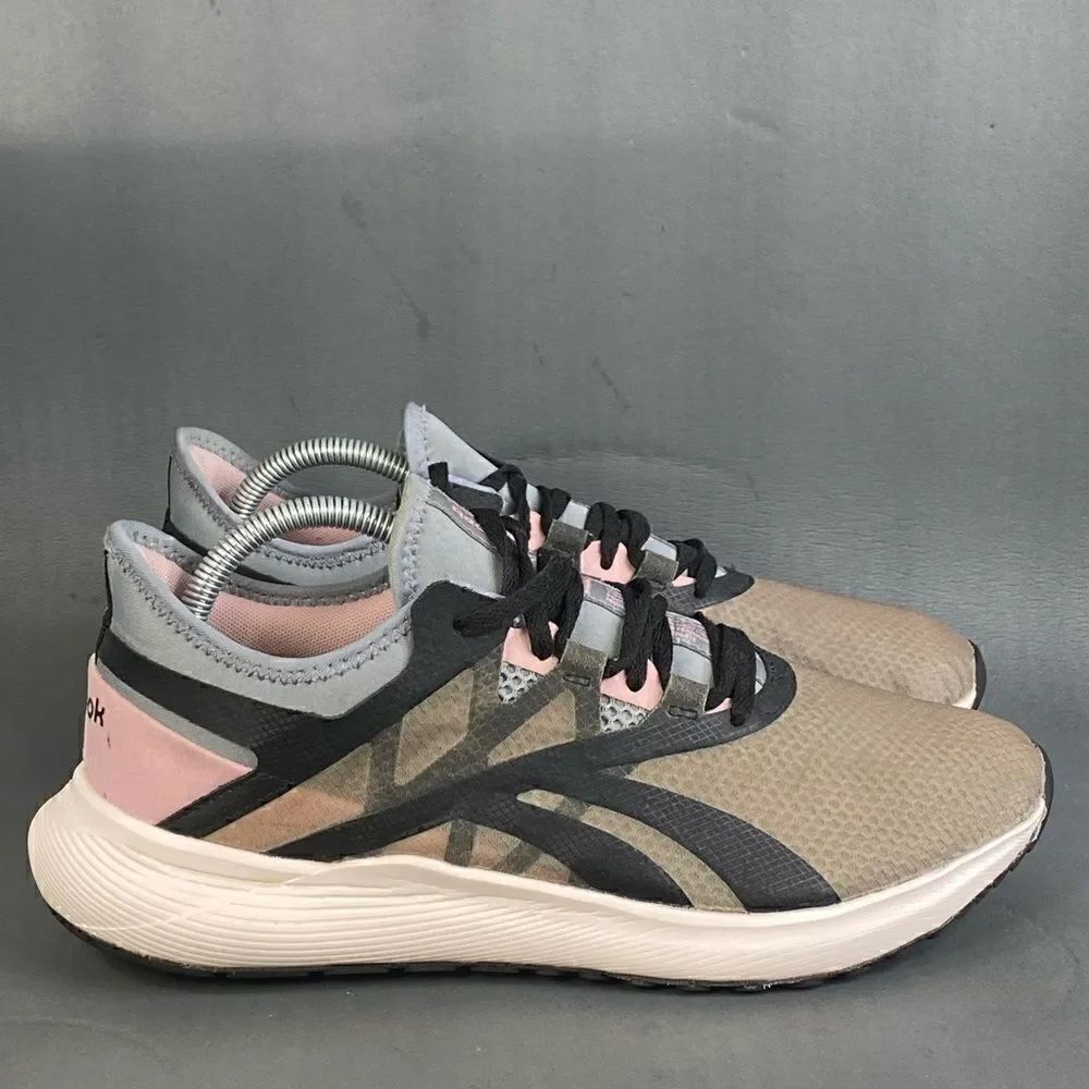Reebok Women's Floatride Fuel Run Running Shoe Black/Grey/Classic Pink 9.5